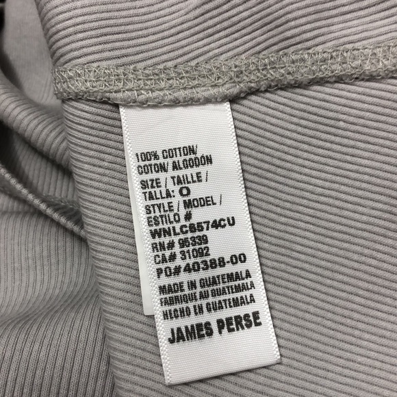 James Perse Ribbed Cardigan Dress 0/XS NWT - Picture 9 of 10